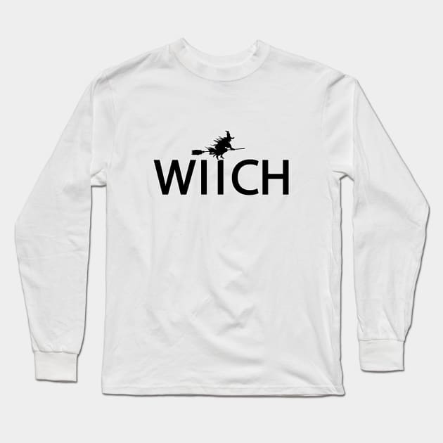 Witch being a witch design Long Sleeve T-Shirt by It'sMyTime